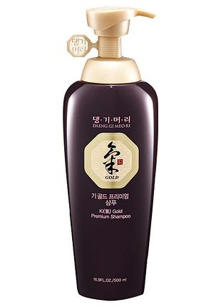 Шампунь для комплексного ухода за волосами и кожей головы daeng gi meo ri ki gold premium 500 мл