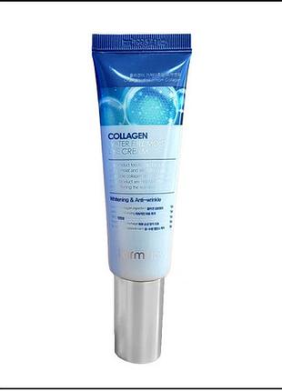 Коллагеновый осветляющий крем для век farmstay collagen water full moist eye cream 50 мл