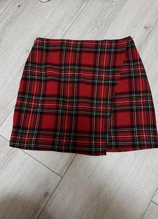 Спідниця в клітинку