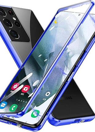 Двосторонній прозорий чохол для samsung galaxy s21 ultra