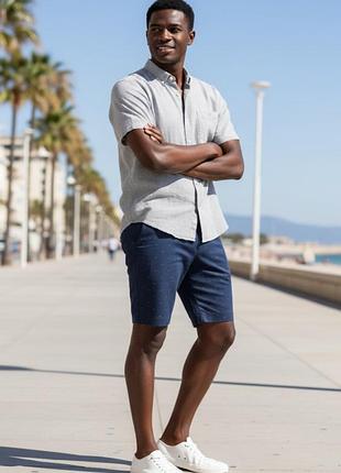Котоновый шорты мужские uniqlo l