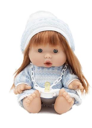 Ванільний пупс марина пау іспанська лялька з волоссям дівчинка marina&pau