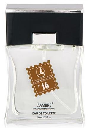 Lambre№16 pour homme от dolce&gabbana мужская туалетная вода 20 мл