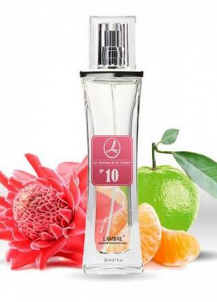 Парфюмированная вода lambre №10 (olympea ), new 50мл