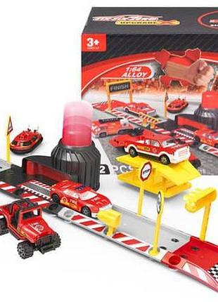 Паркінг пожежник з машинкою 660-a23