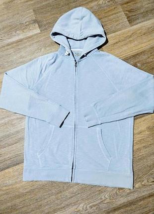 Мужское худи tu на молнии светло-синее размер l