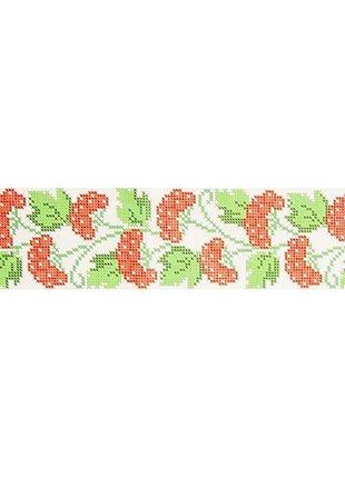 Заготовка для вишивки жіночої пояса бісером "калина-1" bps09