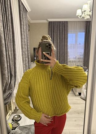 Теплий вʼязаний светр