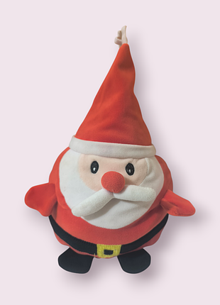 Мягкая игрушка сквиш — санта клаус от george home, 30 см