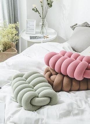 Подушка узел много цветов