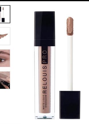 R жидкие тени для век relouis pro matte тон 12 tаupe (4,5 г)