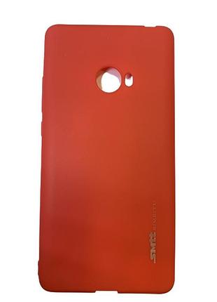 Защитный чехол-накладка smtt soft touch на xiaomi mi note 2 красный