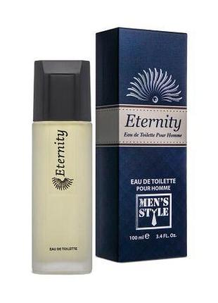 Туалетная вода для мужчин аромат eternity 100 мл