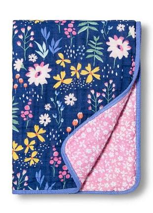 Плед муслиновый трехслойный полевые цветы