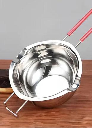 Ковш для плавления шоколада, молока, из нержавеющей стали