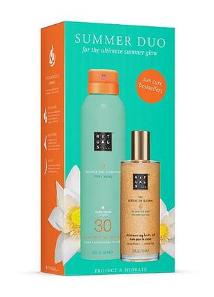 Подарочный набор rituals the ritual of karma duo summer set