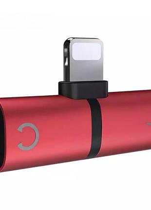 4 в 1 lightning сплиттер переходник адаптер разветвитель для iphone lightning гарнитура зарядка данные