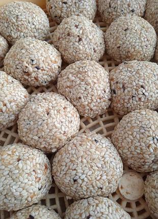 Конфеты ручной работы "кунжутный бурфи"