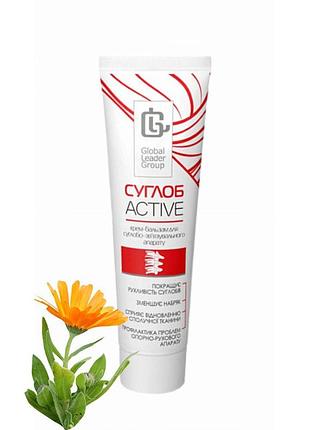 Крем-бальзам суглоб active для суглобово-зв'язувального апарату, 75 мл. при коксартрозе, артрозе, остеоартрозе