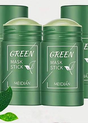 Green mask stick глиняна маска з зеленого чая