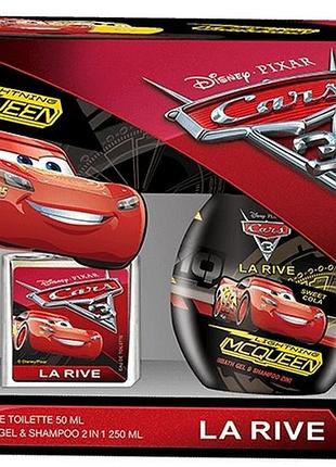 Парфюмерный набор для мальчиков la rive cars (edt/50ml + sh/gel/250ml)