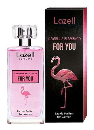 Парфюмированная вода для женщин lazell camellia flamenco for you
