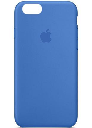 Чохол silicone case full protective (aa) для apple iphone se (2020) блакитний / blue синій / capri blue