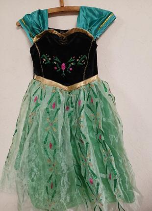 Распродажа детской новогодней, карнавальной одежды. платье детское,карнавальное, новогоднее на девочку 5-7 лет.