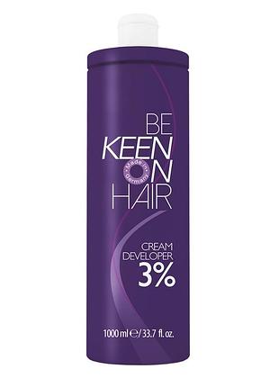 Крем окислитель keen 3% cream developer 10 vol. 1000 мл