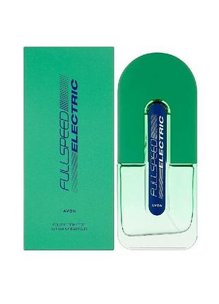 Avon full speed electric, туалетна вода для чоловіків фул спид 75мл