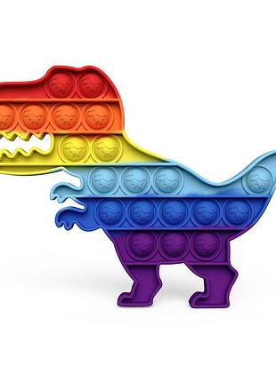 Pop it динозавр игрушки антистресс поп ит, пупырка, сенсорная игрушка