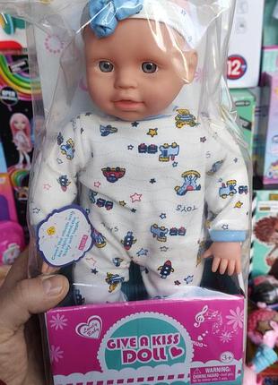 Пупс defa хороша якість на батарейках