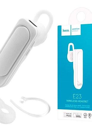 Bluetooth гарнитура hoco e23 (цвет белый)