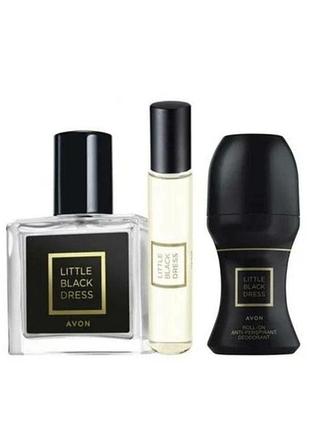 Avon little black dress, парфумний набір для жінок від ейвон.