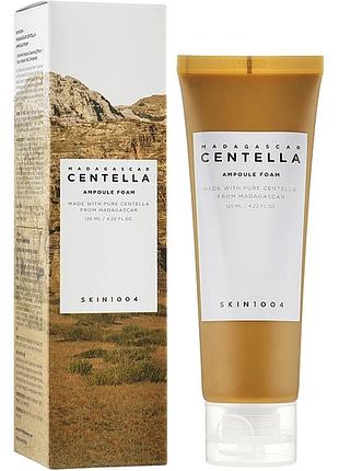 Очищающая ампульная пенка skin1004 madagascar centella ampoule foam, 125 мл