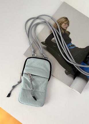 Спортивна блакитна сумка для телефону jonh lewis