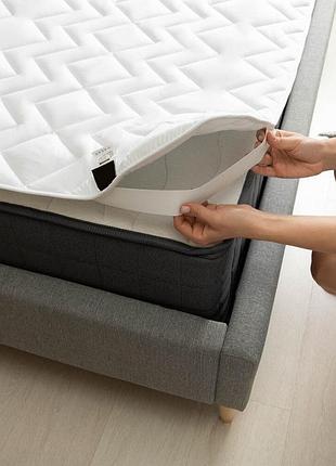Наматрацник comfort з еласт. стрічками по кутах (120/200 см)