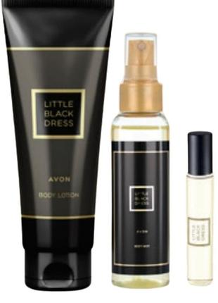 Avon little black dress, парфумний набір для жінок від ейвон.