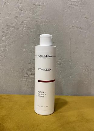 Тоник для лица christina comodex purify & balance toner