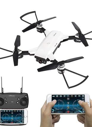 Квадрокоптер hy-12 раскладной 32.5 см, с функцией удержания высоты wifi hd камерой