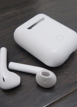 Бездротові сенсорні bluetooth 5.0 навушники із зарядним боксом tws i11 білі