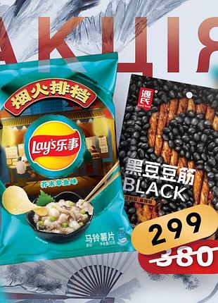 "огненное море" - набор острых азиатских снеков