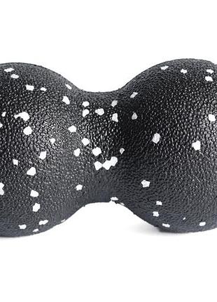 Массажный мяч двойной (арахис), мфр мяч для спины белый