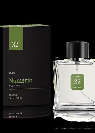 Чоловіча туалетна вода lambre №32, 50 мл