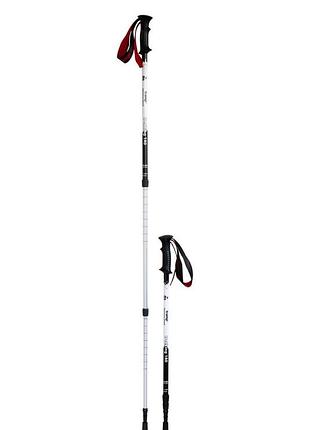 Трекінгові палиці tramp trekking 140 alu 6061 білі (пара)