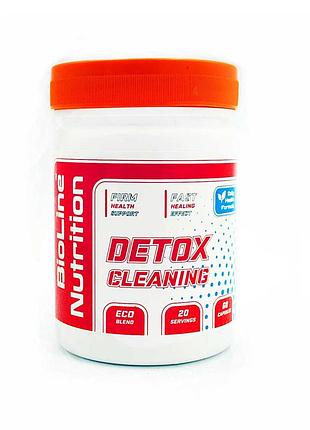Комплексная система очищения организма от шлаков и токсинов detox cleaning bioline nutrition 60 капсул.