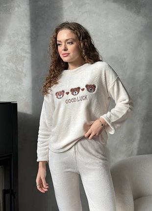 Теплая женская пижама 🤍