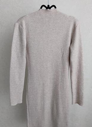 Платье вязаное размер s