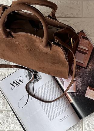 Сумка жіноча замш