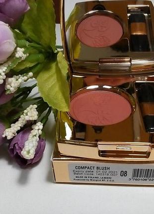 Румяна compact blush, lambre classic, №08 золотой орех 2,5 г